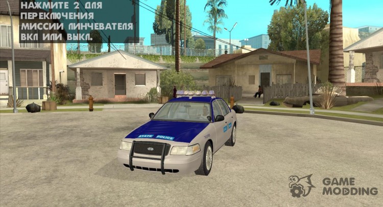 Virginia Ford Crown Victoria policía para GTA San Andreas