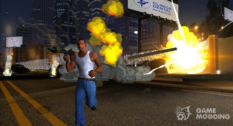 FX Toon (cartoon effects) for GTA San Andreas