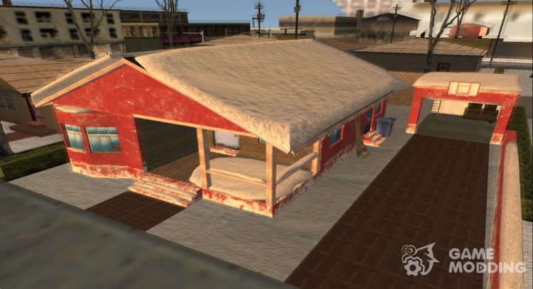 BigSmoke House Remastered Winter Edition v0.5 для GTA San Andreas