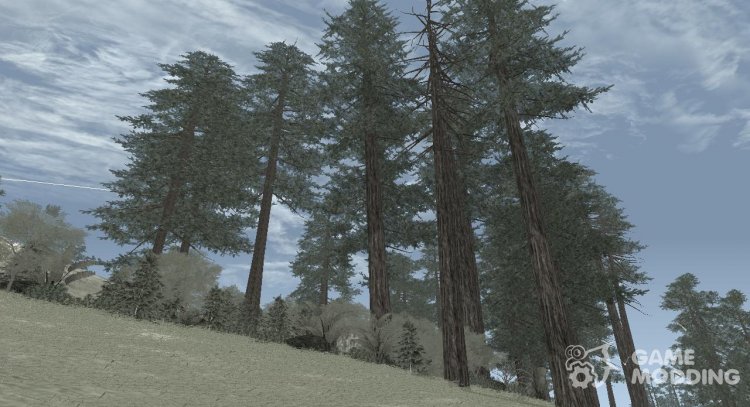 HD Vegetation для GTA San Andreas