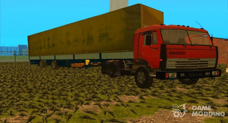 KAMAZ 54115 Decommissioned for GTA San Andreas