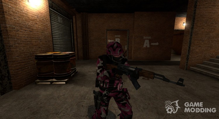 Rosa urbanos CT para Counter-Strike Source