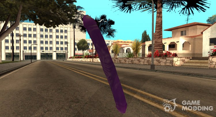 Insanity Purple Dildo for GTA San Andreas
