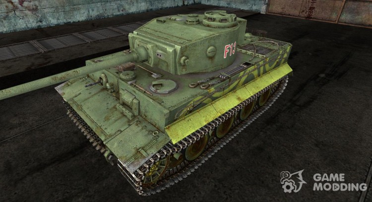 Skin for Pz VI Tiger for World Of Tanks