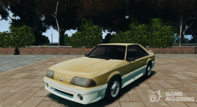 Ford Mustang GT 1993 v1.1 для GTA 4
