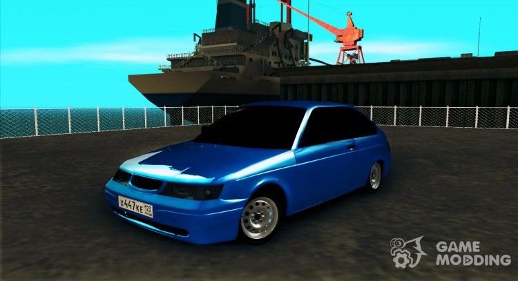 Ваз 2112 Coupe Sky Blue для GTA San Andreas