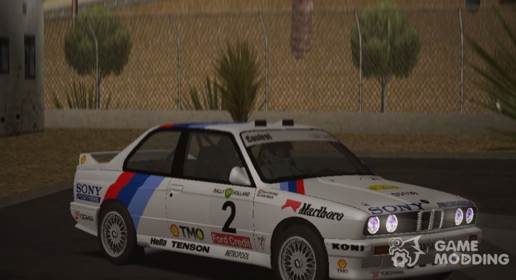 1988 BMW E30 M3 Race Car для GTA San Andreas