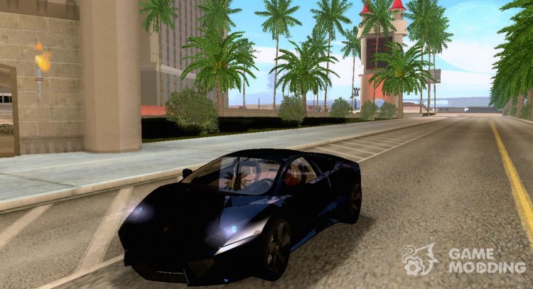 Lamborghini Reventon v2 для GTA San Andreas