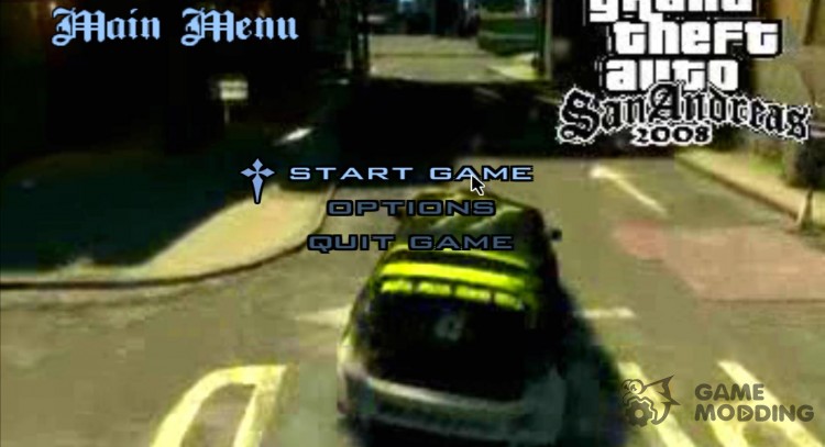 Видео меню gta4 drift для GTA San Andreas