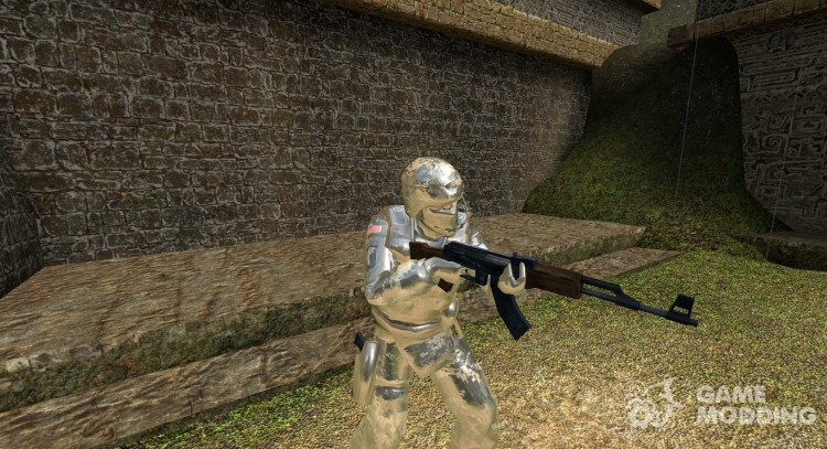 Ax camuflaje GSG9 para Counter-Strike Source