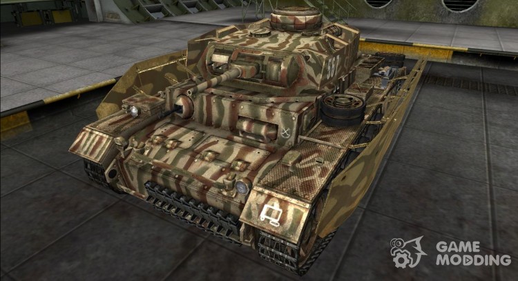 Remodeling for the Panzer III for World Of Tanks