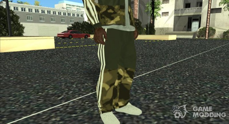 Камуфляжное трико Adidas для GTA San Andreas