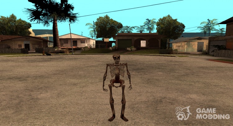 El esqueleto para GTA San Andreas