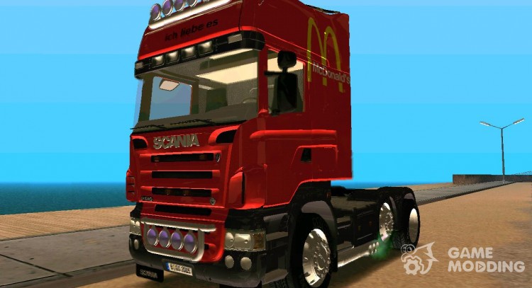 Scania R620 McDonald's para GTA San Andreas