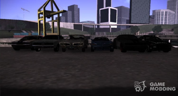 Park cars by Dodge (By SkillBoy) for GTA San Andreas