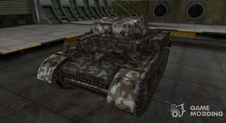 Mountain camouflage for PzKpfw II Luchs for World Of Tanks