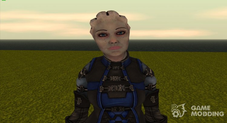 Azari from Mass Effect for GTA San Andreas