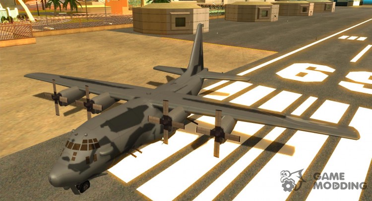 C-130 h Spectre for GTA San Andreas