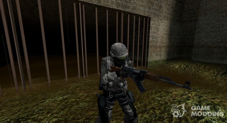 Зонт corp черный цифровой для Counter-Strike Source