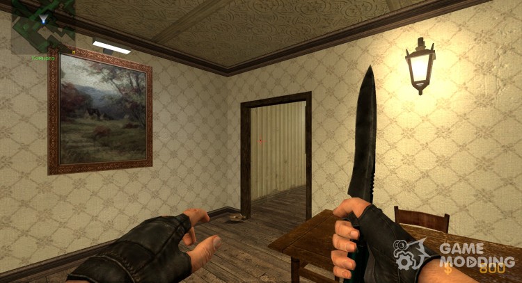 Default knife rusty texture for Counter-Strike Source