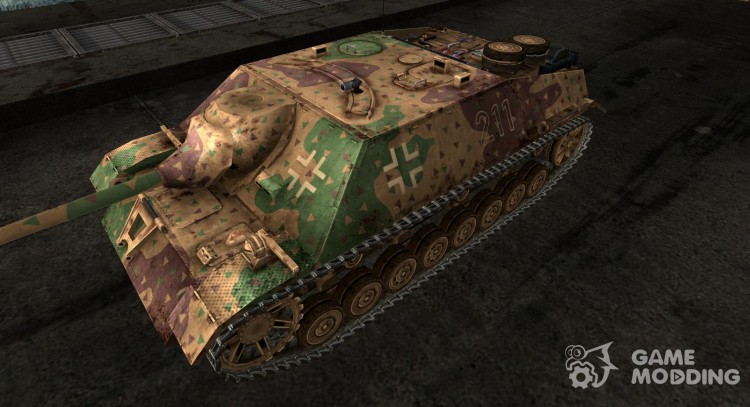 Skin for JagdPz IV No. 35 for World Of Tanks