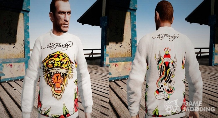 Ed Hardy Sweater for GTA 4
