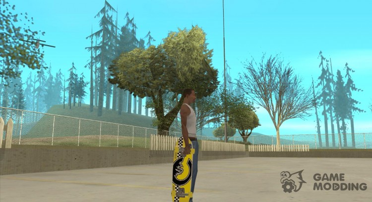 Skateboard Skin 2 для GTA San Andreas