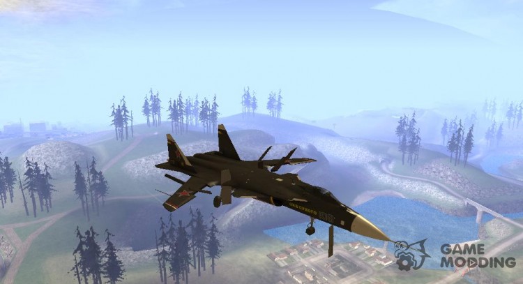 Су-47 Беркут v1.0 для GTA San Andreas