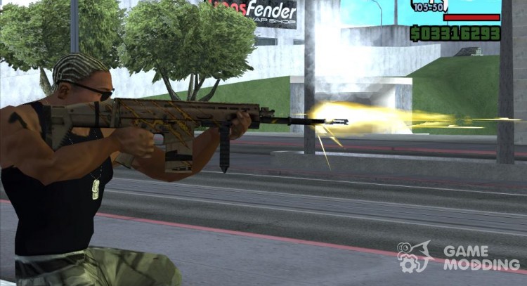 Элитный FN SCAR-H для GTA San Andreas