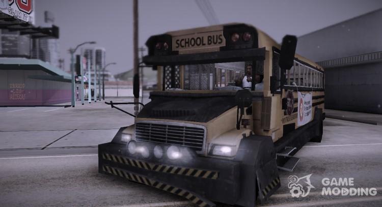 The Armored School Bus for GTA San Andreas