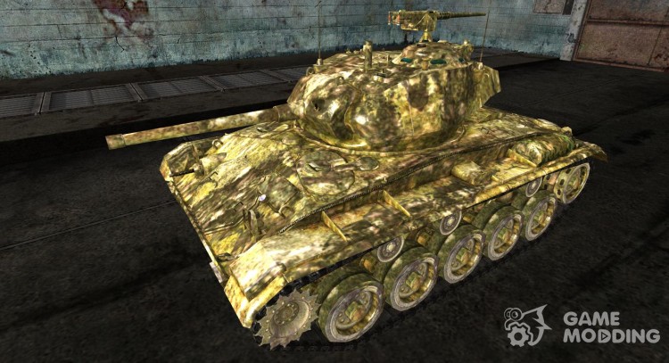 Skin for M24 Chaffee for World Of Tanks