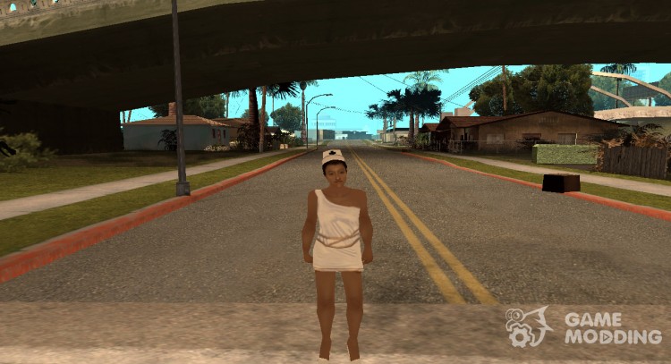 A nurse from the Alien City for GTA San Andreas