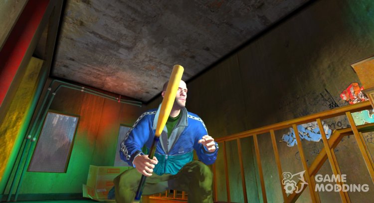 A baseball bat from Mafia: The City Of Lost Heaven for GTA 4