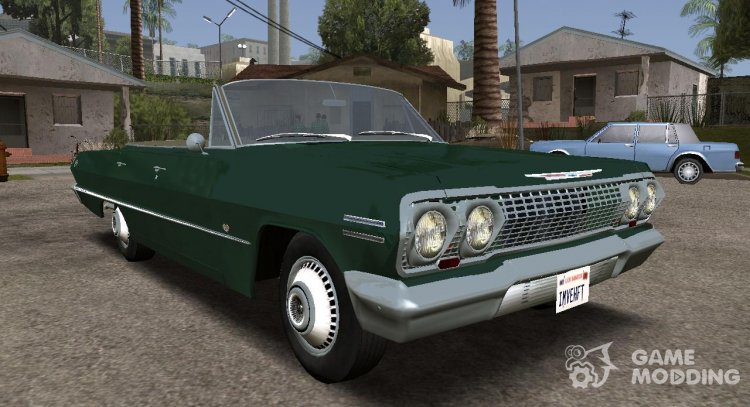 Chevrolet Impala 1963 (Savanna STYLE) для GTA San Andreas