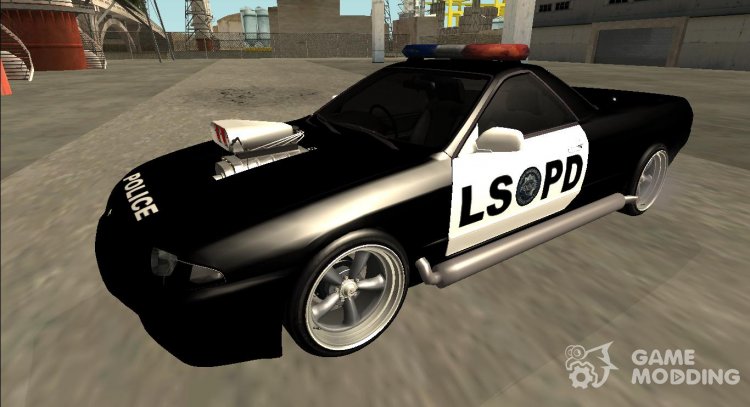 Ниссан Скайлайн Р32 полицейский пикап подойдет для GTA San Andreas
