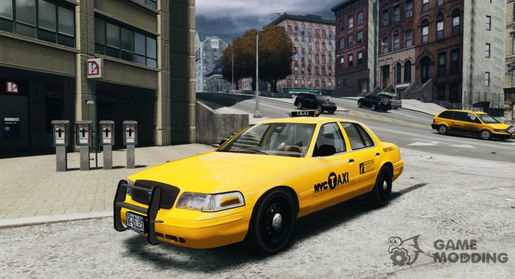 Ford Crown Victoria 2003 v. 2 Taxi for GTA 4