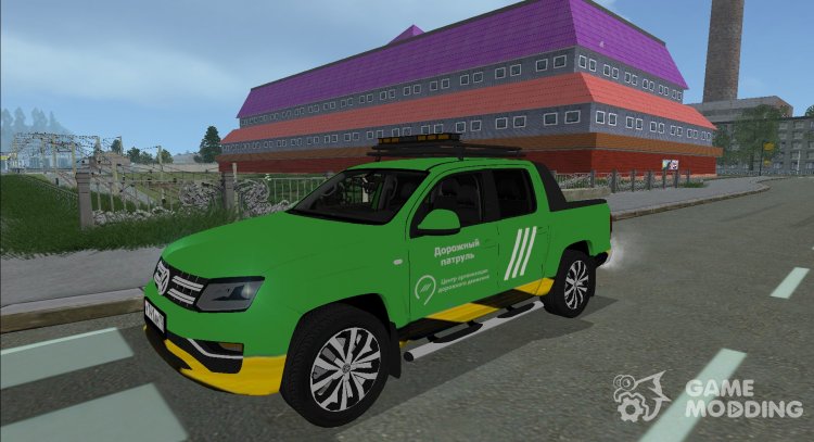 Volkswagen Amarok - Road patrol for GTA San Andreas