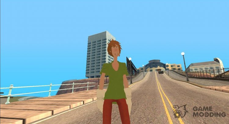 Shaggy Rogers From Jump Force V1 for GTA San Andreas