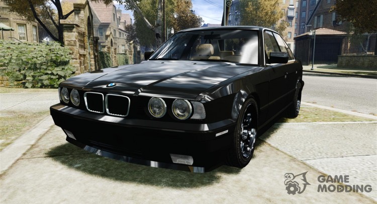 BMW serie 5 E34 540i 1994 v3.0 para GTA 4