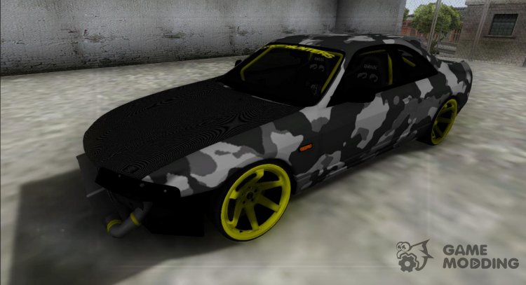 Ниссан Скайлайн Р33 Дрифт Камуфляж для GTA San Andreas