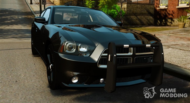 Dodge Charger R/T Max FBI 2011 [ELS] для GTA 4