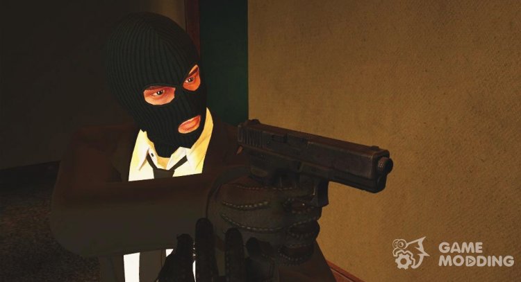 Glock 19 (Realistic Sound, Icon) для GTA San Andreas