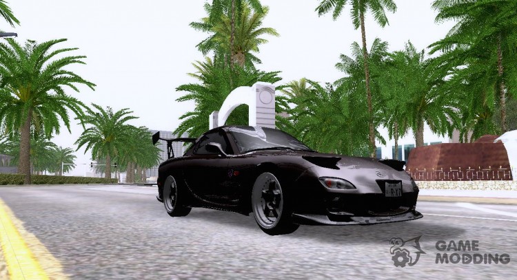 Mazda RX7 Hellalush v. 2 for GTA San Andreas