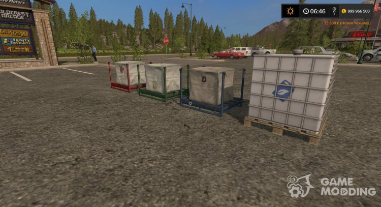 Pallets with increased capacity for Farming Simulator 2017