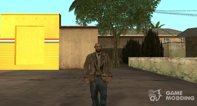 Бомж для GTA San Andreas