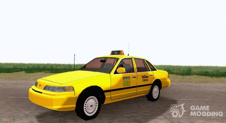 Ford Crown Victoria 1992 Taxi para GTA San Andreas
