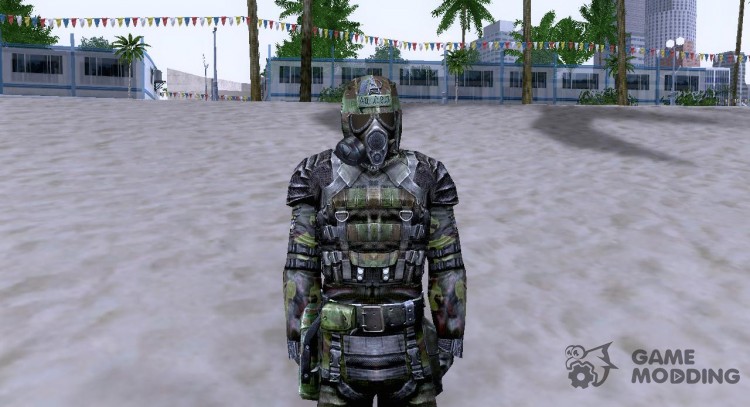 Военный из S.T.A.L.K.E.R для GTA San Andreas