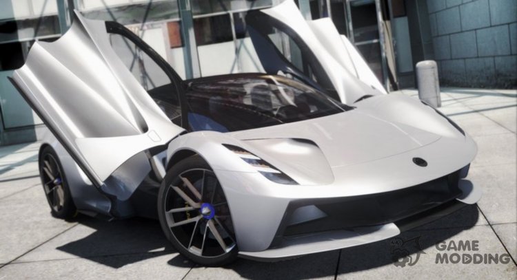 2020 Lotus Evija (Moving Steering Wheel) for GTA 4