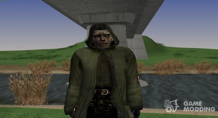 A member of the group Dark stalkers from S. T. A. L. K. E. R V. 6 for GTA San Andreas