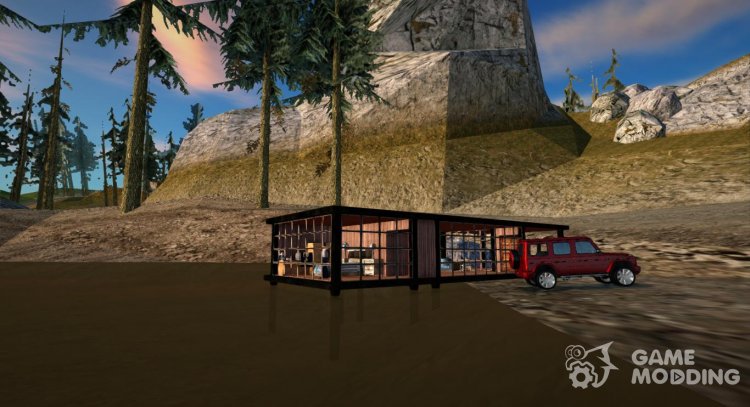 Swamp cabin safehouse